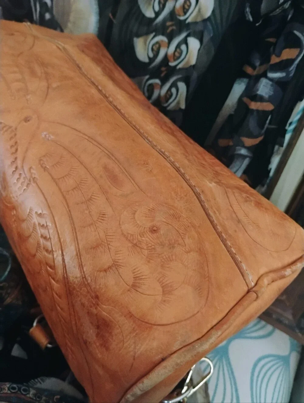Vintage boho leather